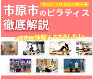 独自に作成した市原市にあるマット・マシンピラティスを紹介する記事の画像