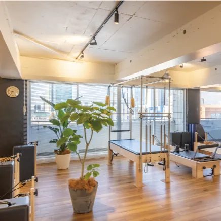 BDCピラティス 吉祥寺 自然光の入る開放的なスタジオ！