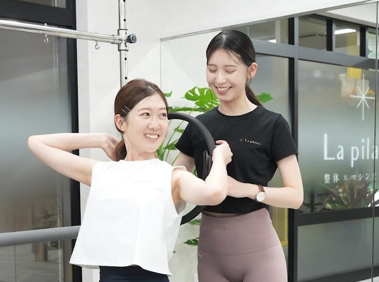 La pilates 橋本店 理学療法士が監修したプログラム！