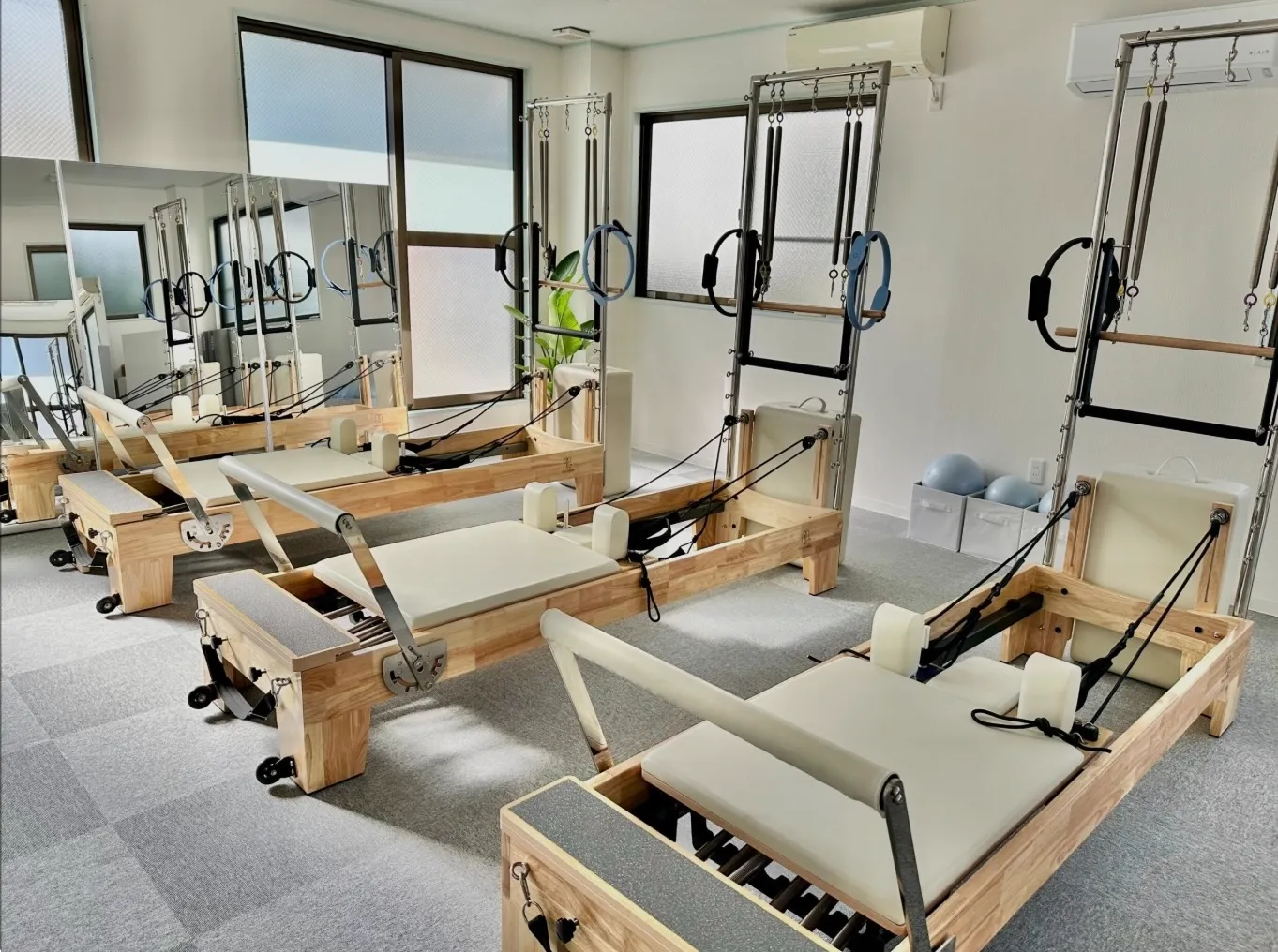 Pilates Mee 茅ヶ崎店 最大3名のセミパーソナル×女性専用スタジオ！